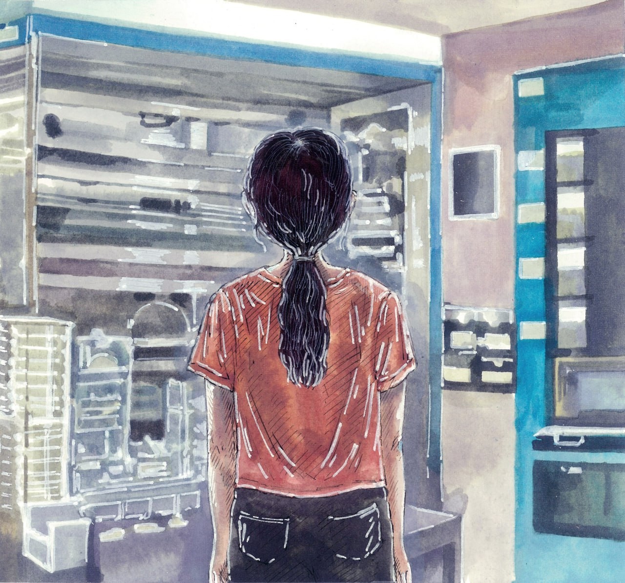 [클린룸 안의 사람들: 오퍼레이터 최유선 이야기] ① 보통 사람들 사는 것처럼 살고 싶었어요